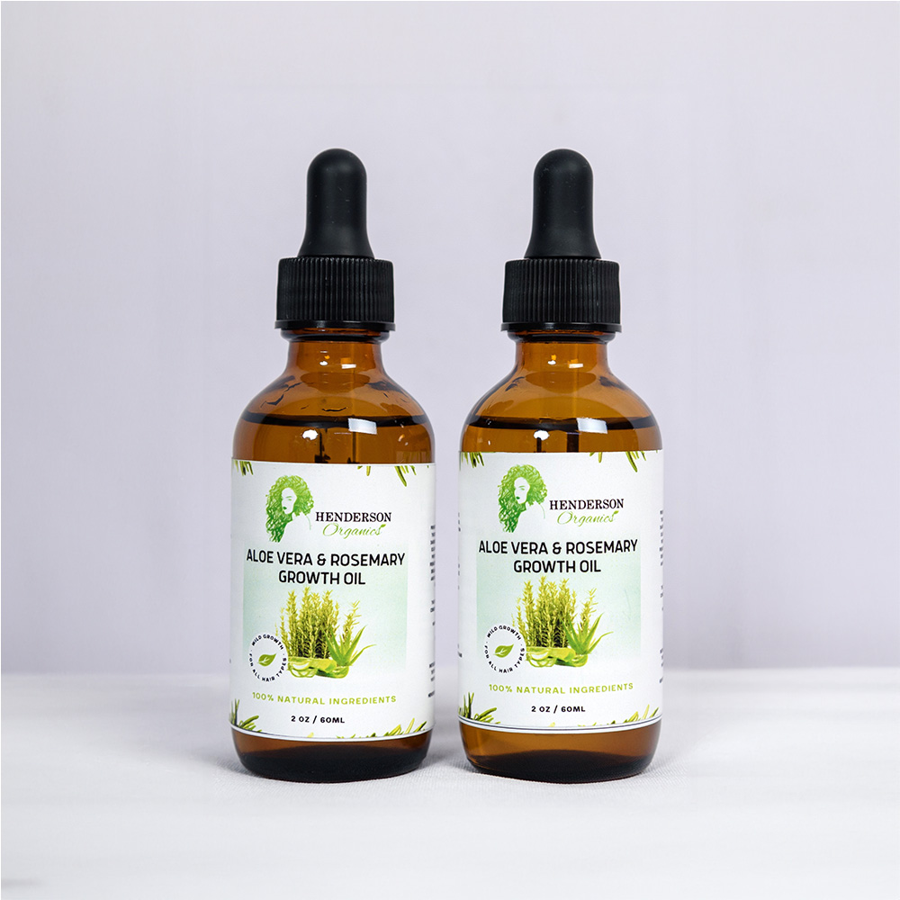 Aloe Vera & Rosemary Growth Oil