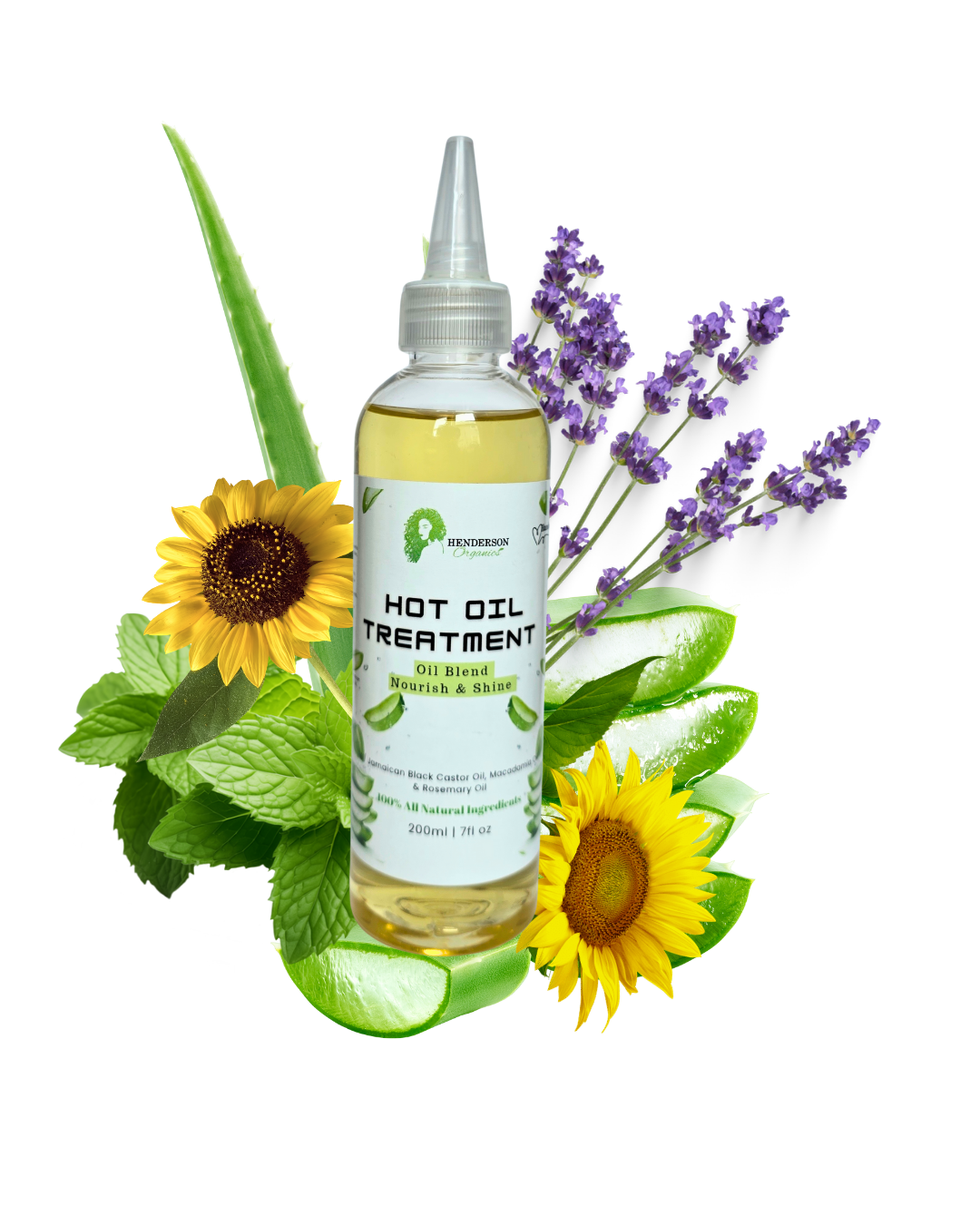 Hot Oil Treatment Oil Blend